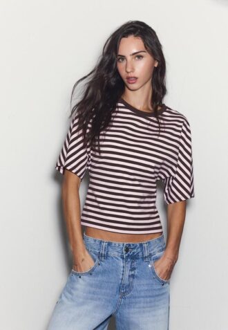 Japansk T-skjorte med korte ermer