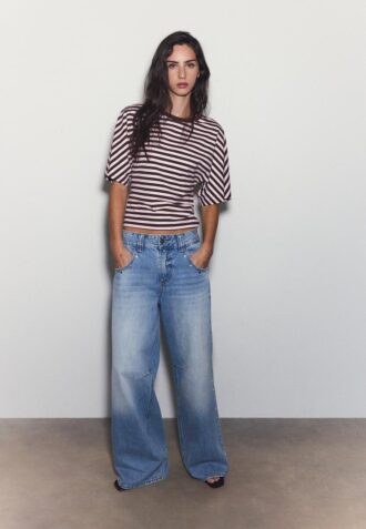 Japansk T-skjorte med korte ermer