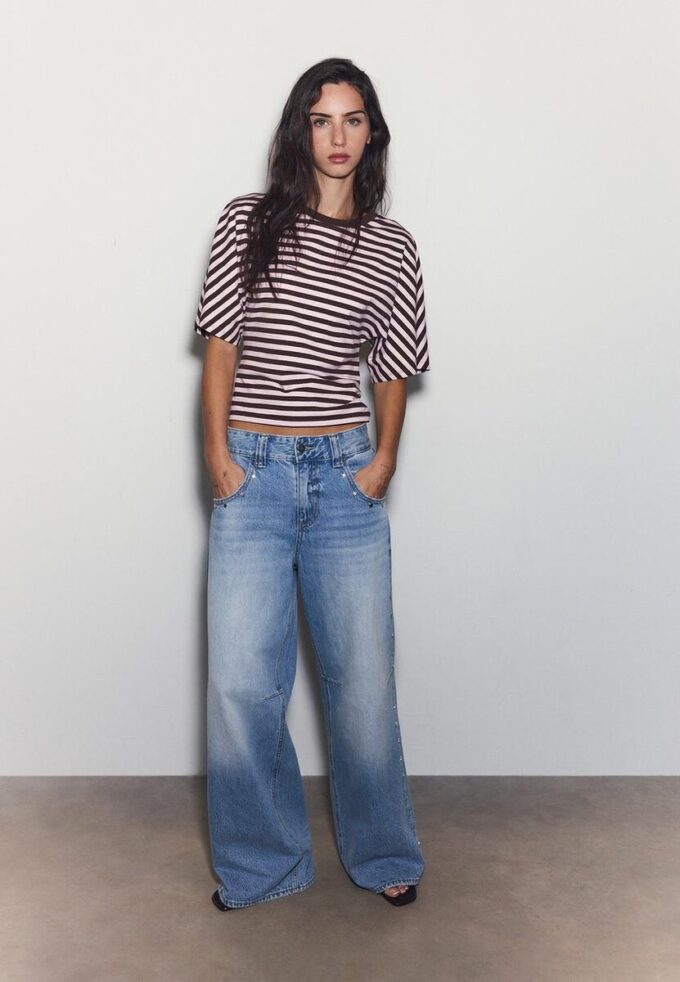 Japansk T-skjorte med korte ermer