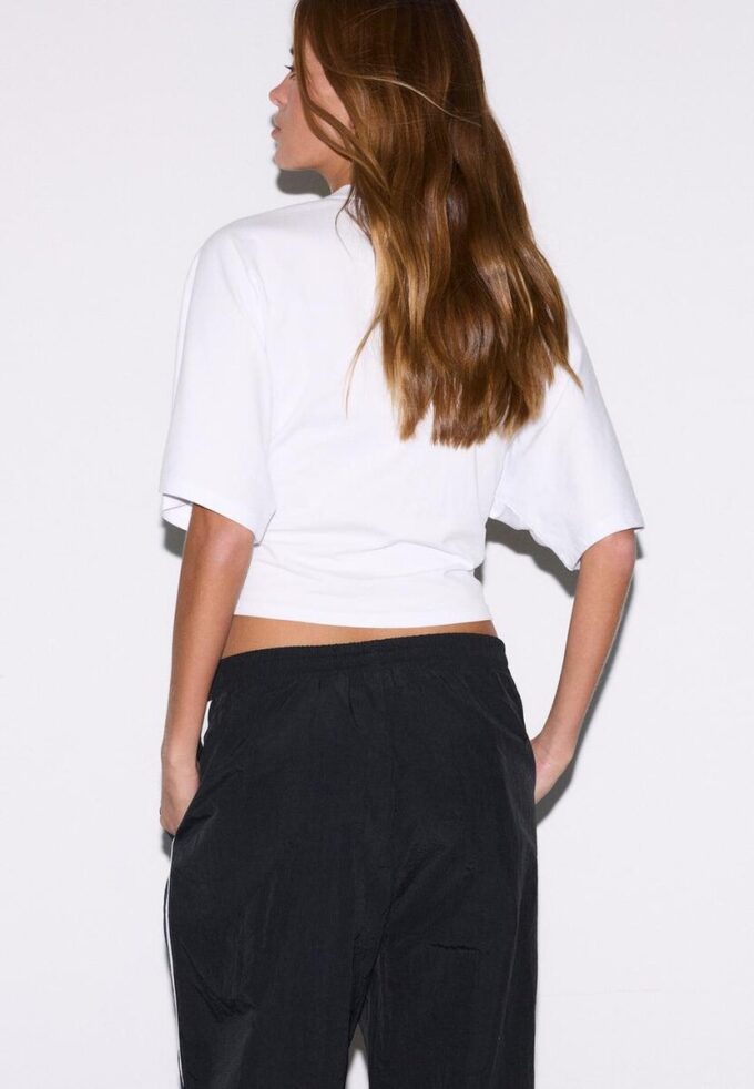 Japansk T-skjorte med korte ermer