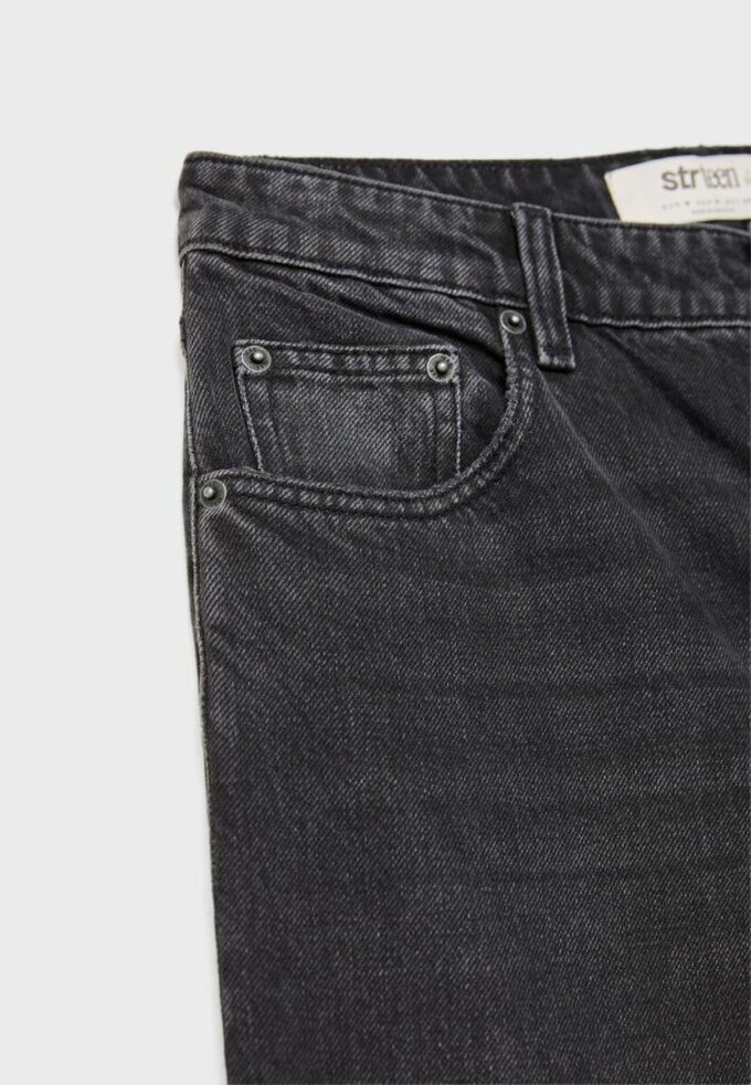 Jeans med lav midje og Wide Leg-ben