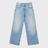 Jeans med lav midje og Wide Leg-ben med stjernedetaljer