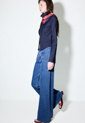 Jeans med rette ben og lommer