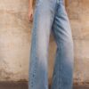 Jeans med Wide Leg