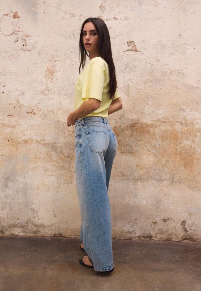 Jeans med Wide Leg