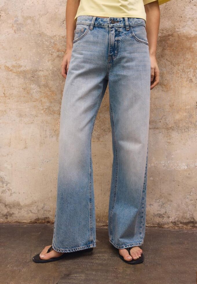 Jeans med Wide Leg