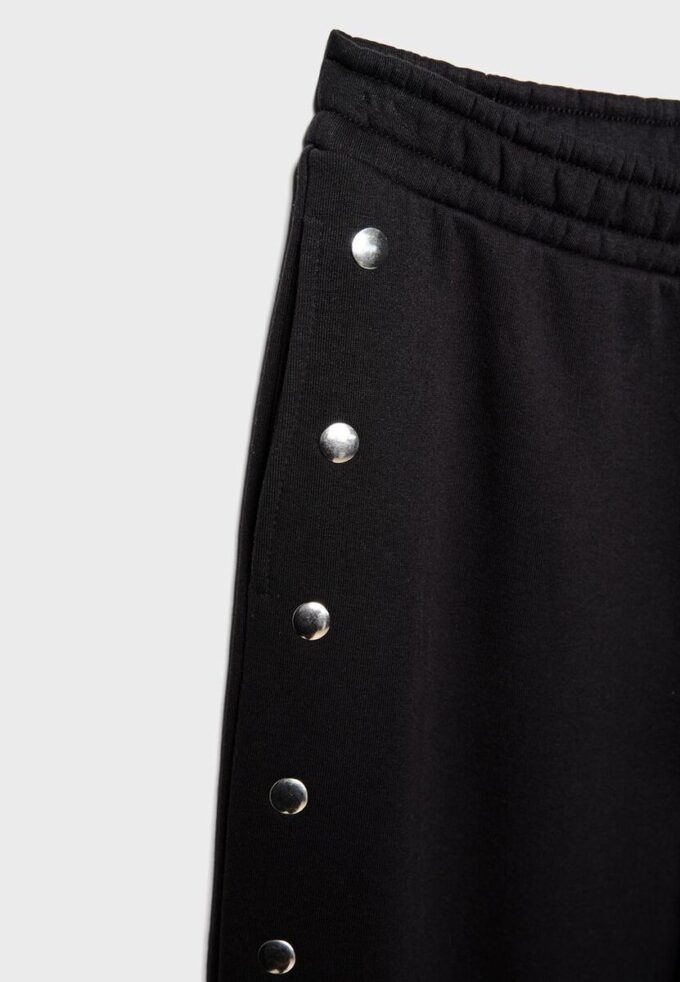 Joggebukse med nitter