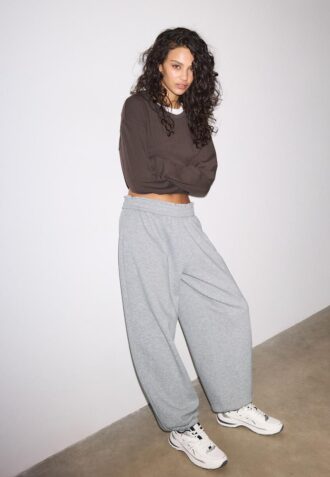 Joggebukser med ballongkant