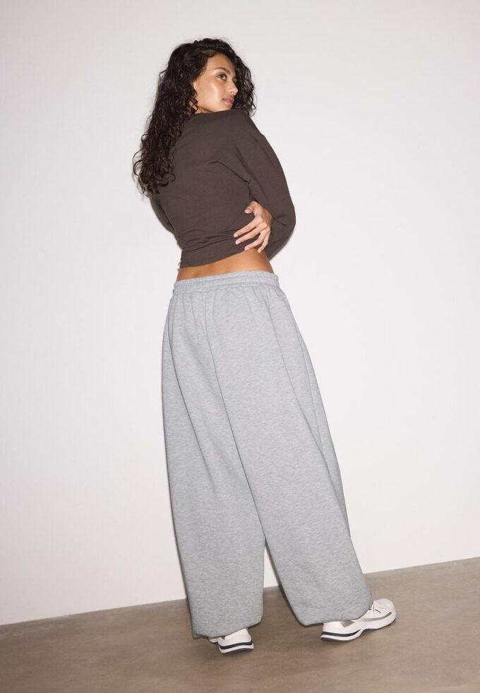 Joggebukser med ballongkant