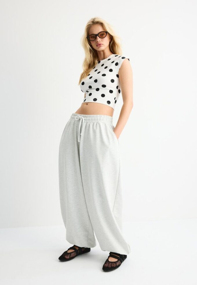 Joggebukser med ballongvolum