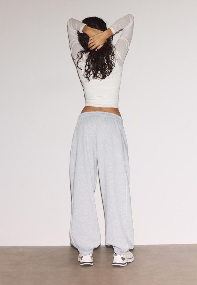 Joggebukser med piping