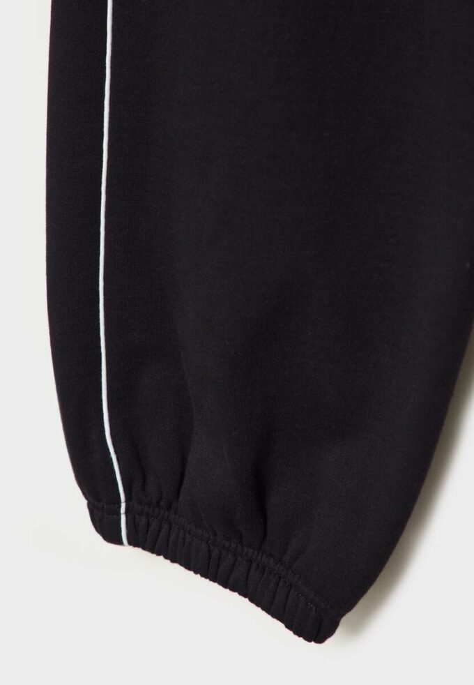 Joggebukser med piping