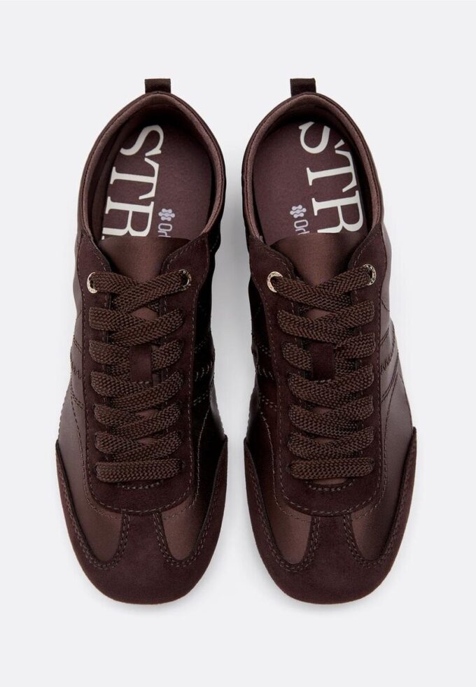 Joggesko med fin satengsåle