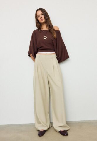 Justerbare bukser med supervide ben