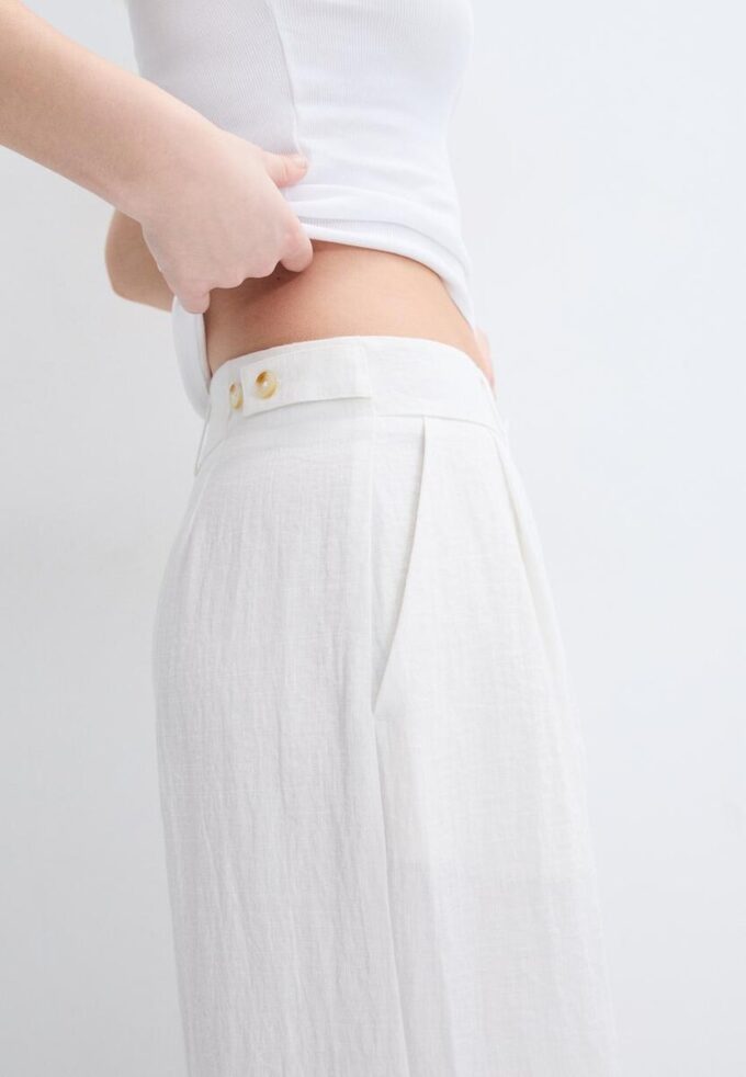 Justerbare bukser med Wide Leg