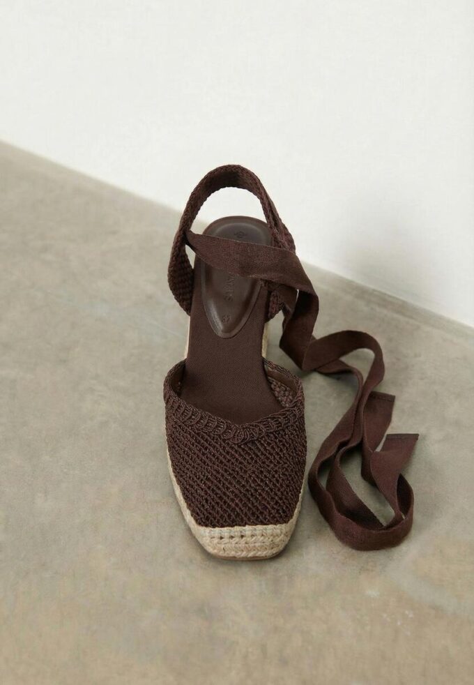 Jute-kilehæl med snøring