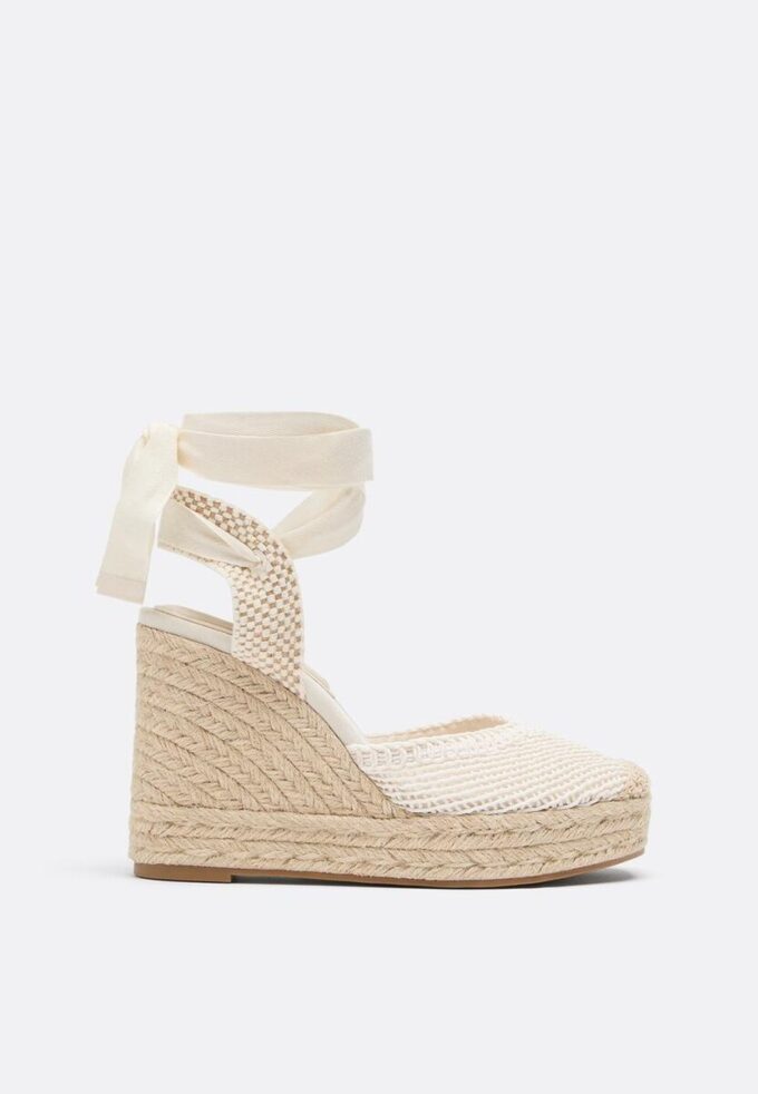 Jute-kilehæl med snøring