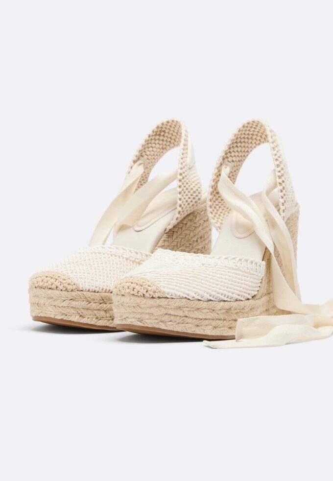 Jute-kilehæl med snøring