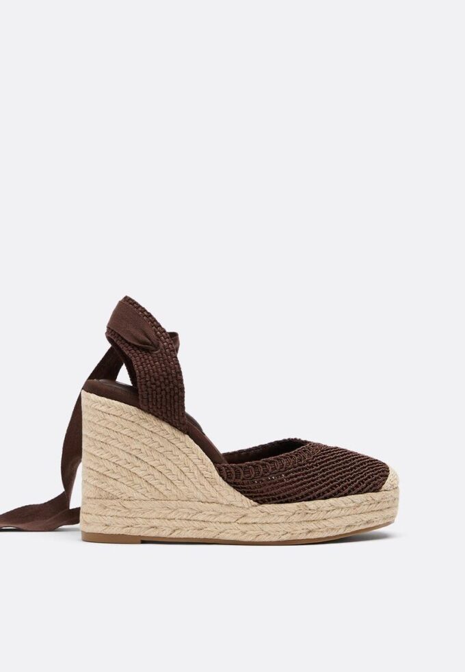 Jute-kilehæl med snøring