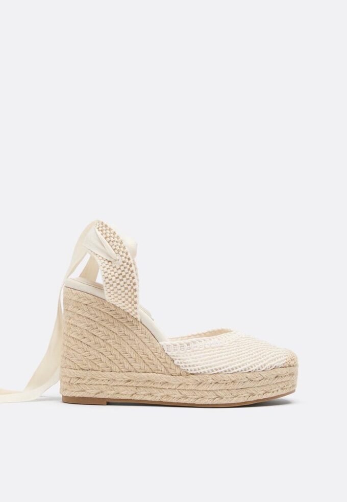 Jute-kilehæl med snøring