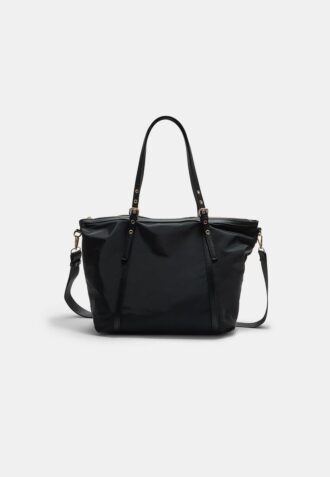 Kontrastfarget handleveske