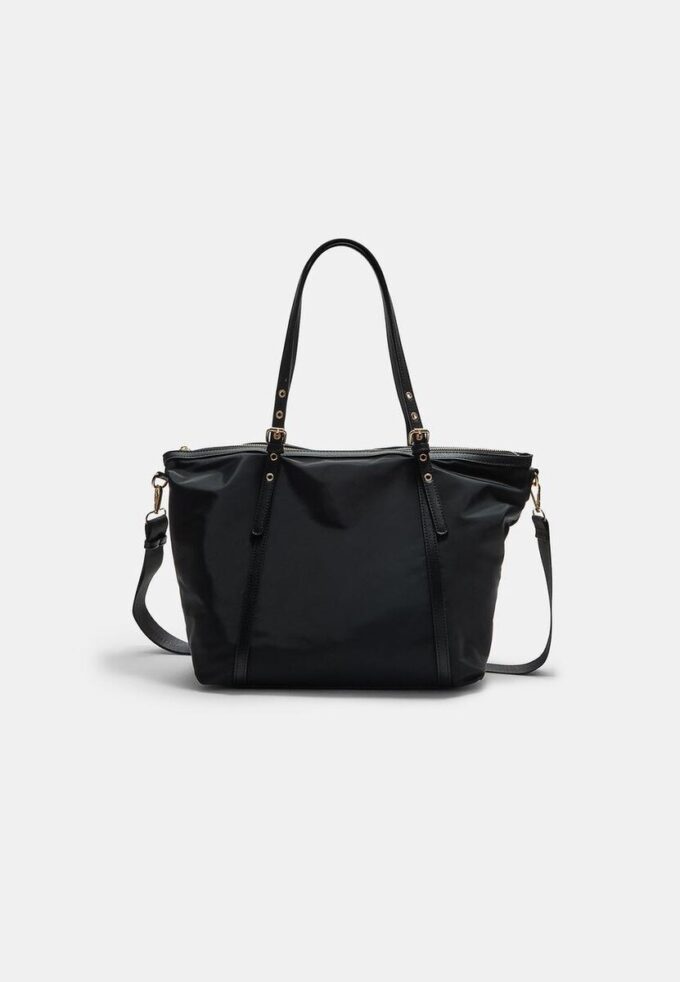 Kontrastfarget handleveske