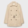 Kort, enkel trenchcoat