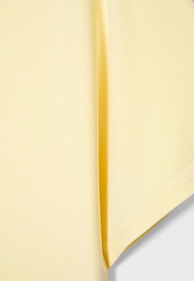 Kortærmet T-skjorte med båthals