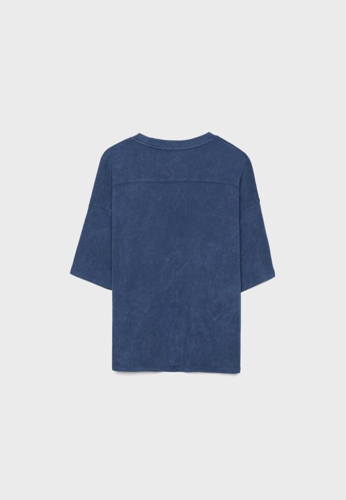 Kortærmet T-skjorte med grafisk detalj