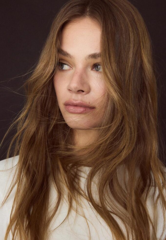 Langermet basisplagg T-skjorte