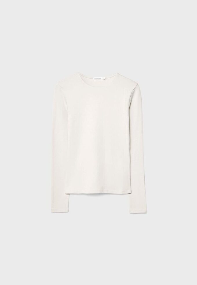 Langermet basisplagg T-skjorte