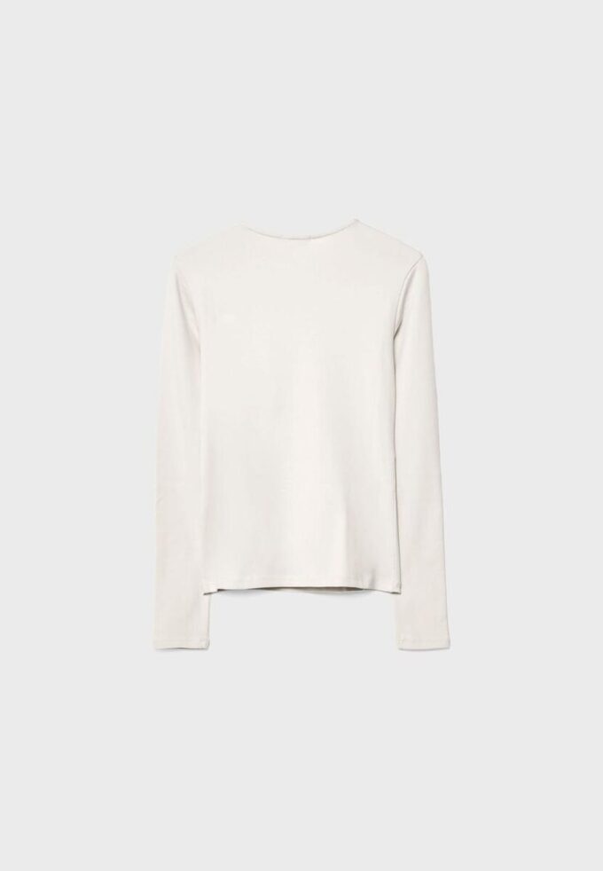 Langermet basisplagg T-skjorte