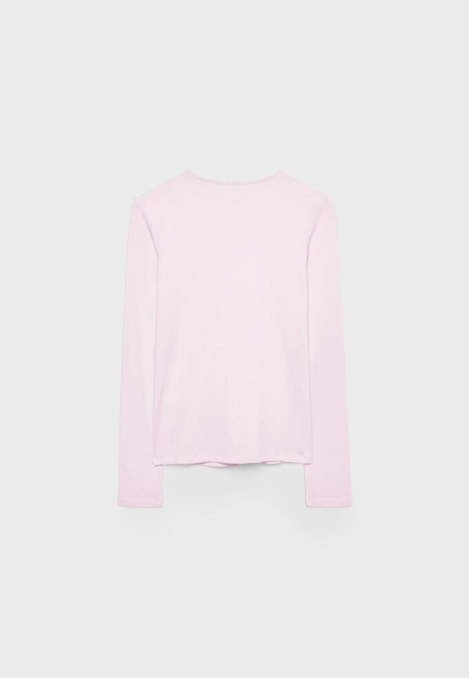 Langermet basisplagg T-skjorte