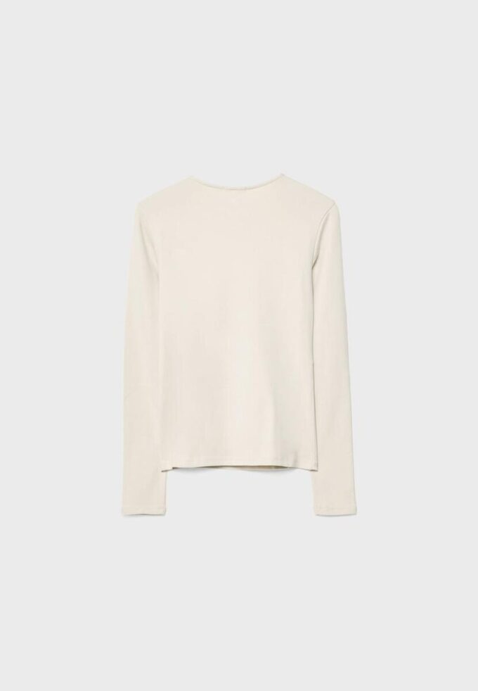Langermet basisplagg T-skjorte