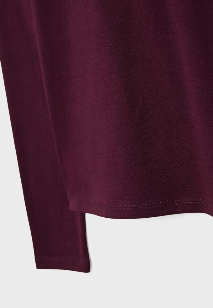 Langermet basisplagg T-skjorte