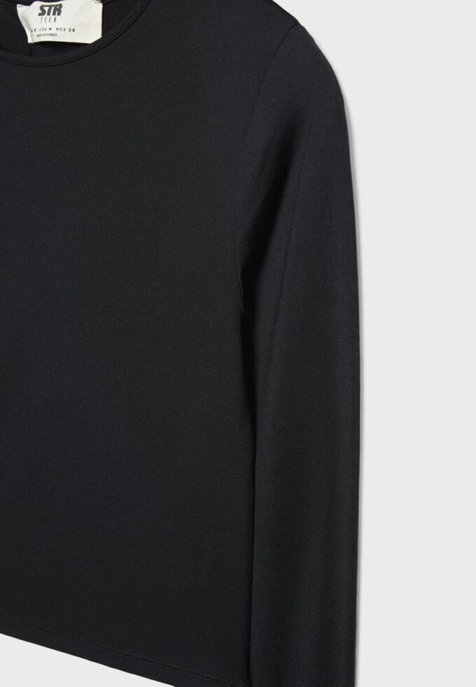 Langermet T-skjorte i polyamid