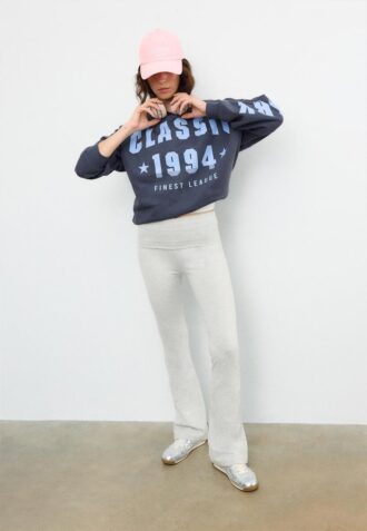 Leggings med utvidet ben