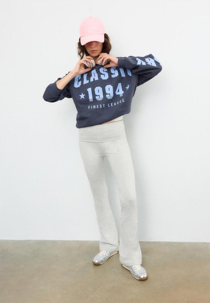 Leggings med utvidet ben