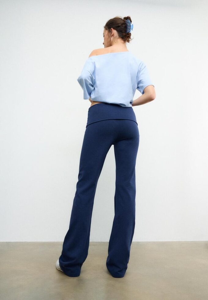 Leggings med utvidet ben