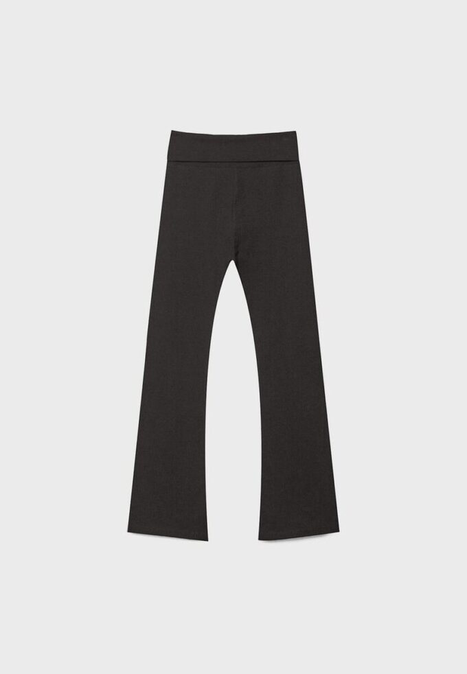 Leggings med utvidet ben