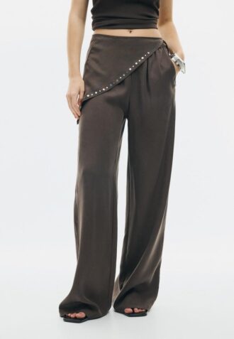 Lyocell-skjørtbukser