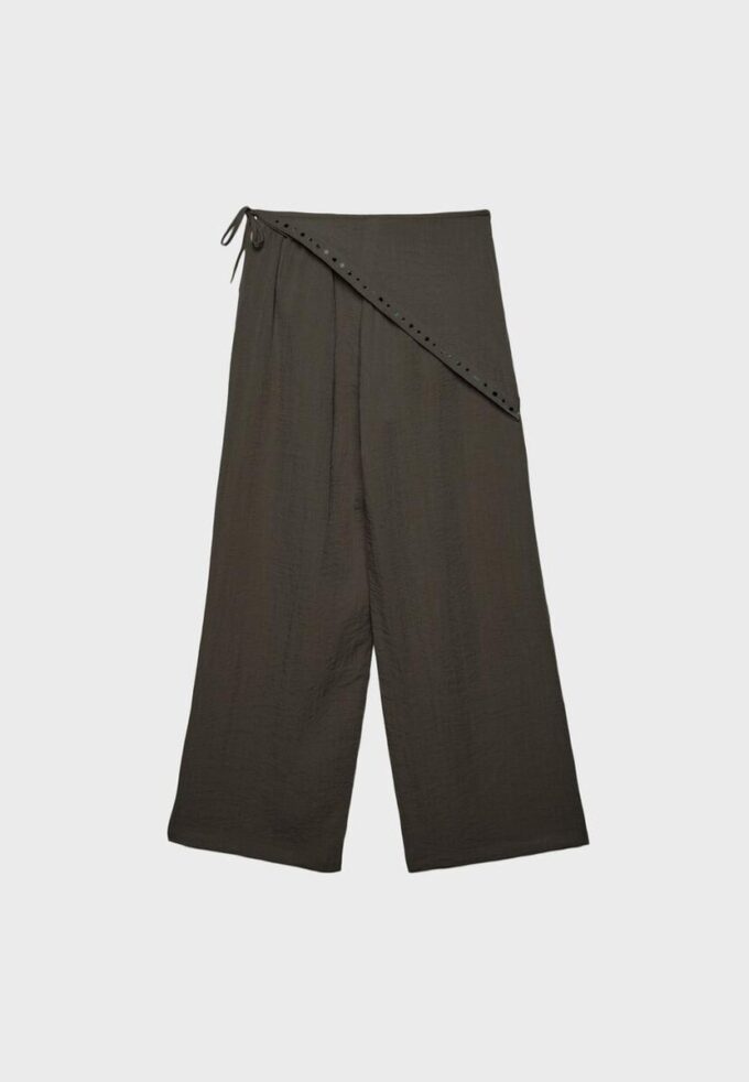 Lyocell-skjørtbukser