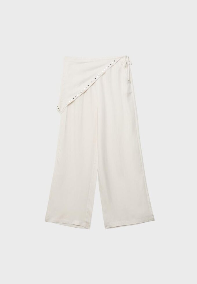 Lyocell-skjørtbukser