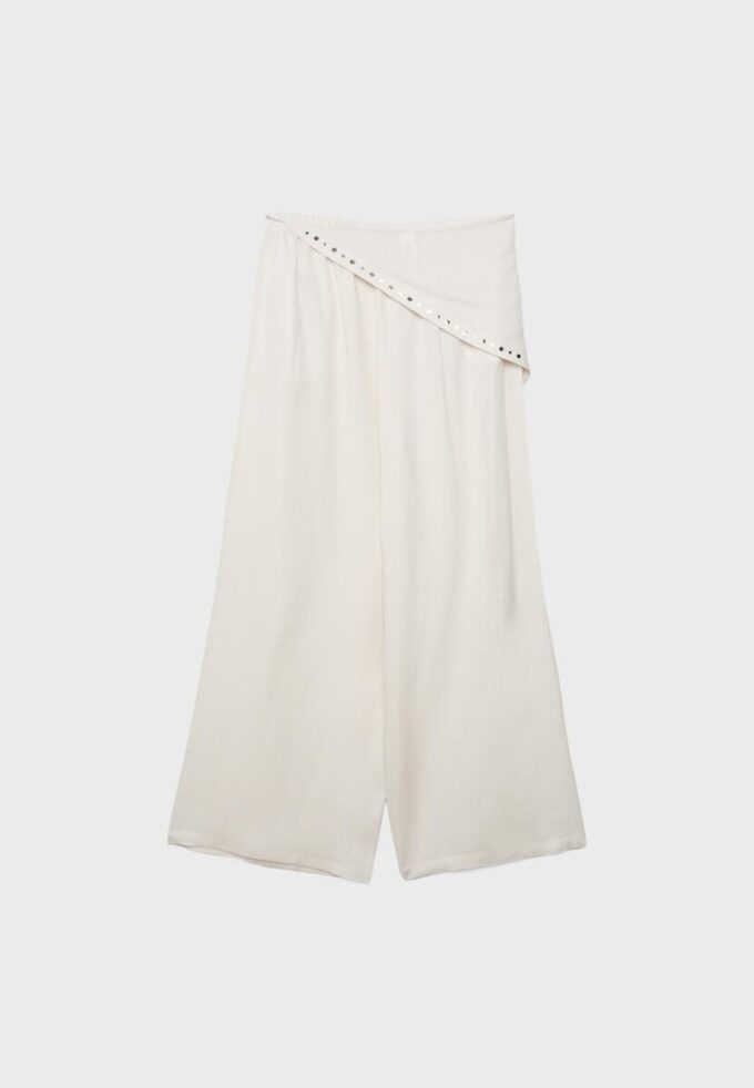 Lyocell-skjørtbukser