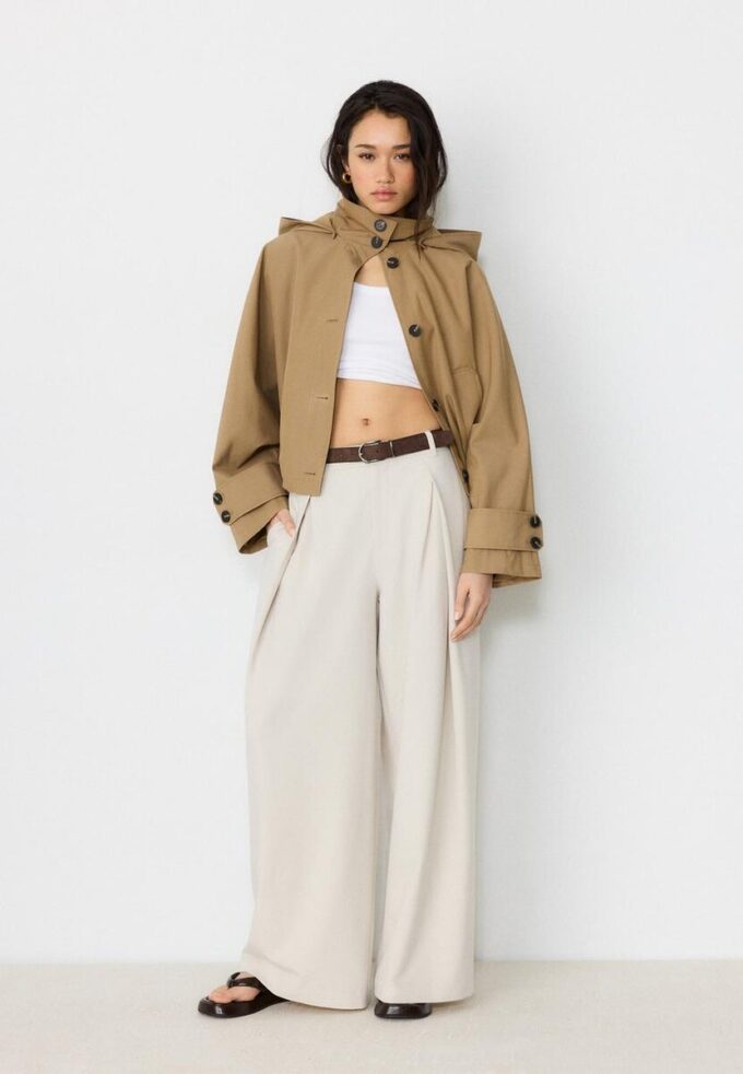 Maxi-Dart-bukser med belte