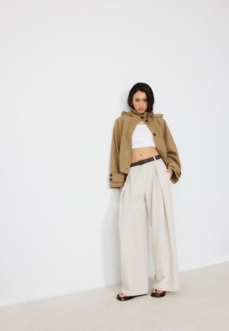 Maxi-Dart-bukser med belte