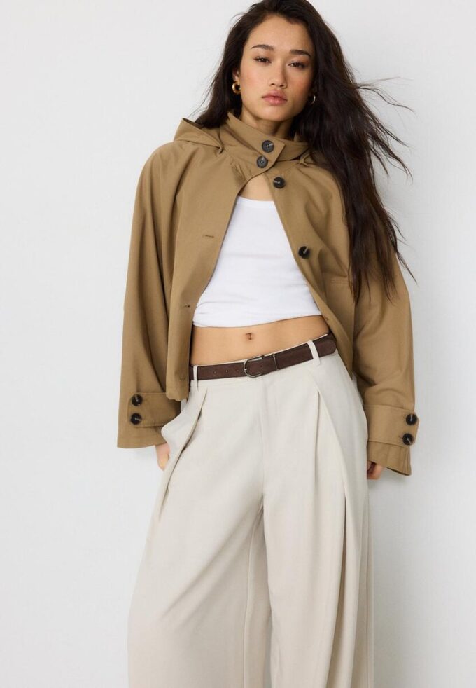 Maxi-Dart-bukser med belte