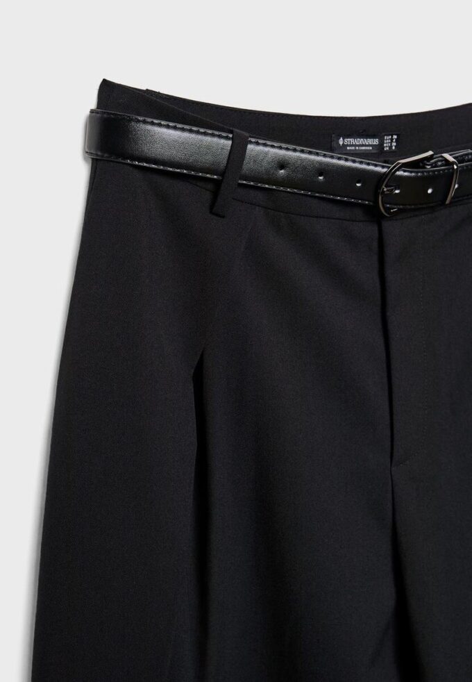 Maxi-Dart-bukser med belte