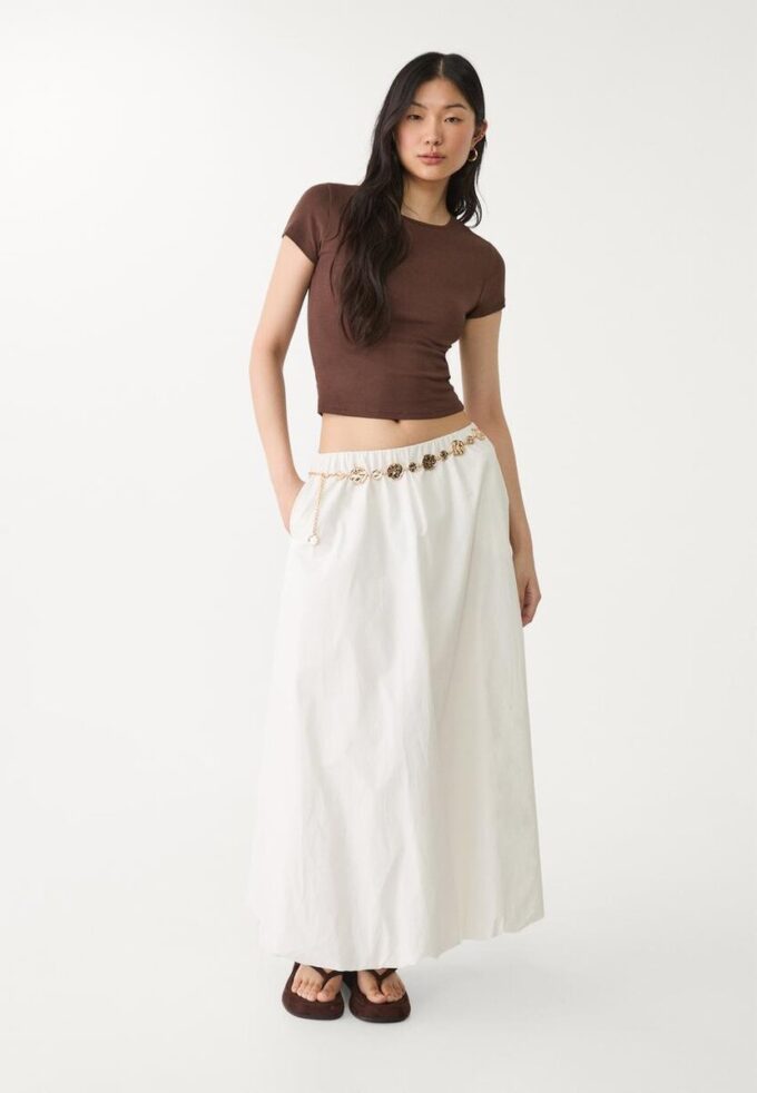 Metallbelter med runde plater