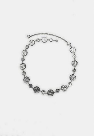 Metallbelter med runde plater